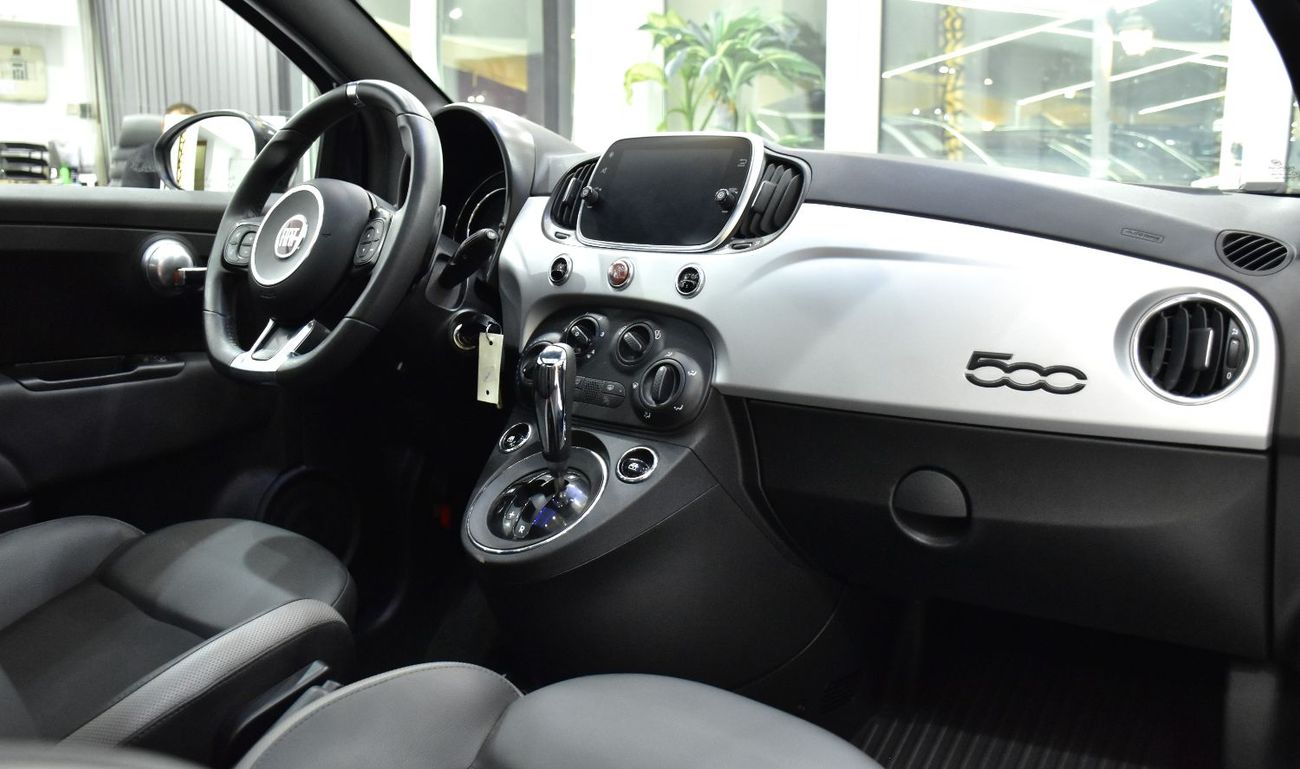 فيات 500 EXCELLENT DEAL for our Fiat 500 ( 2022 Model ) in Black Color GCC Specs