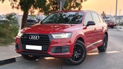 Audi Q7 Black Edition TFSI Quattro 2018 2.0L Turbo European Specs Perfect Condition