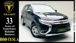 Mitsubishi Outlander FULL OPTION + 4WD + LEATHER SEATS / GCC / 2016 / WARRANTY UNLIMITED KMS + FREE SERVICE / 658 DHS P.M