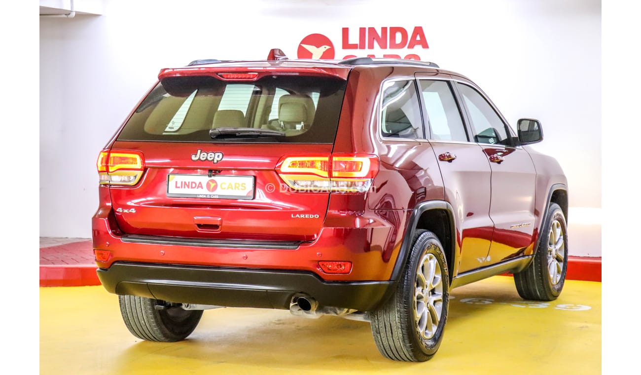 جيب جراند شيروكي Jeep Grand Cherokee Laredo 2014 GCC under Warranty with Zero Down-Payment.