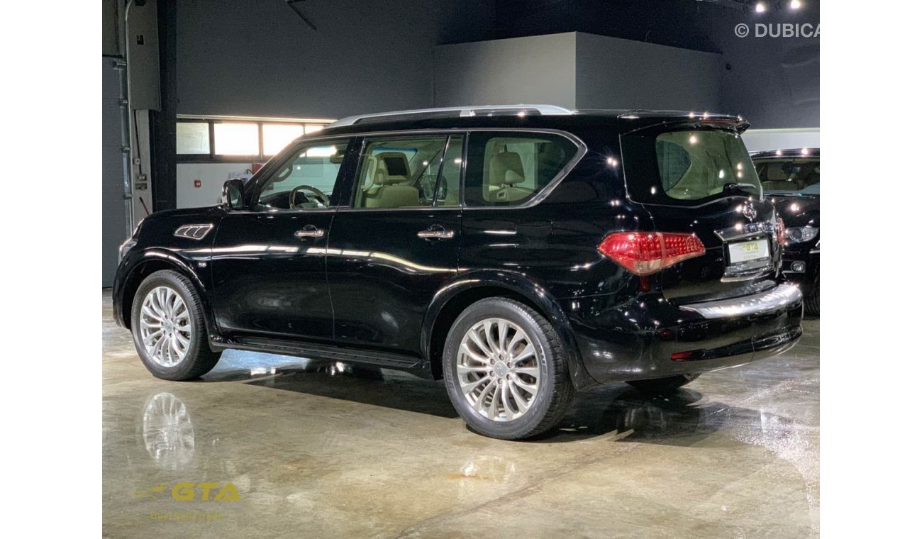 Infiniti QX80 Warranty, Full History, GCC, Low Kms