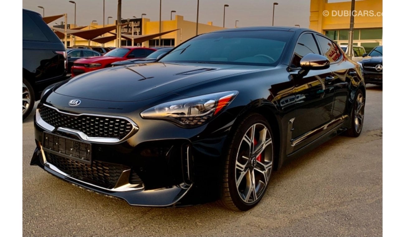 Kia Stinger Kia Stinger 2018 (6) Cylinder Full Option   Specifications: Self-driving rear + front + side sensors