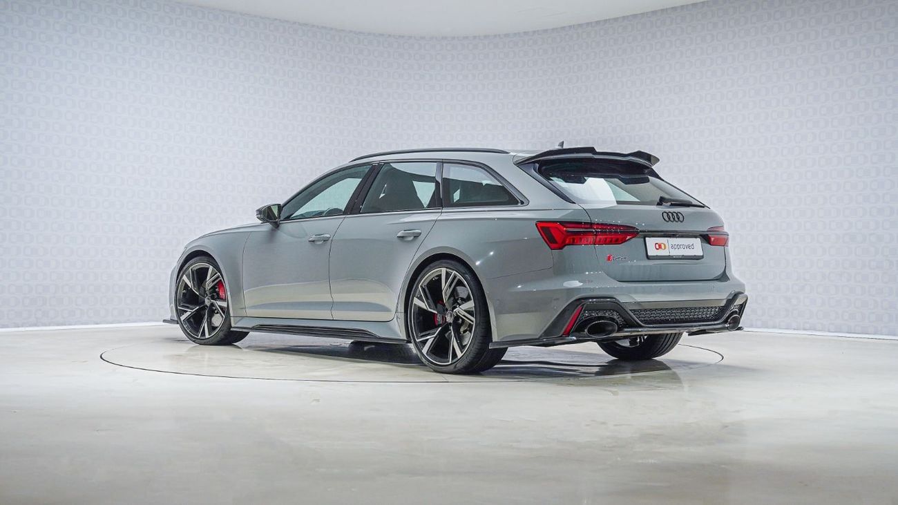 Audi RS6 TFSI quattro 4.0L | AED 4,913 PM | Warranty March 2026 | GCC