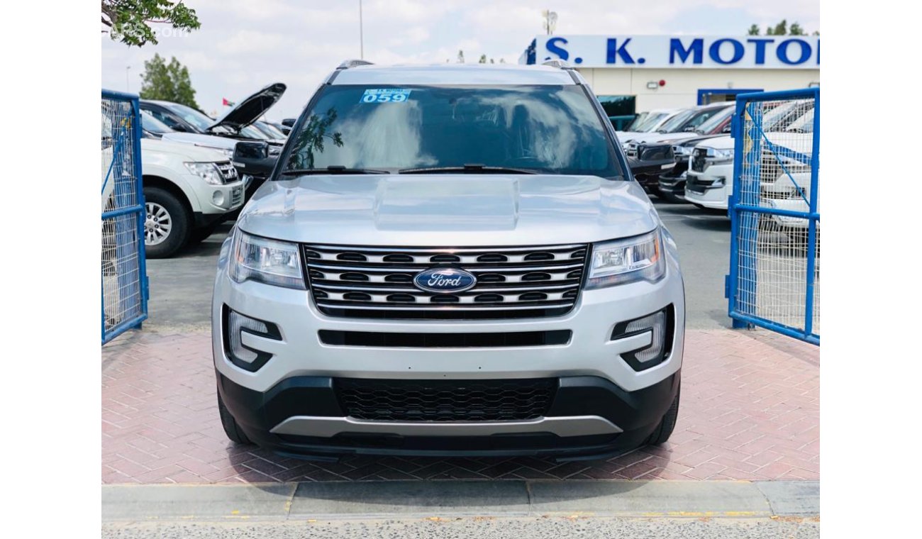 Ford Explorer XLT, 6 CYLINDERS, POWER SEATS, PUSH START, REAR CAMERA, AMAZING CONDITION-LOT-604