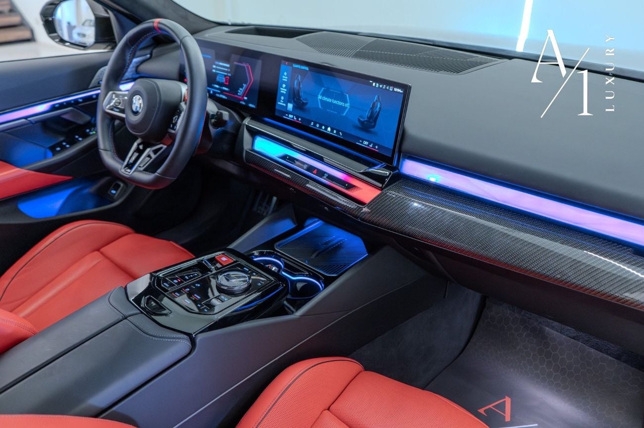 BMW M5 2025 BMW M5 Competition, With Warranty, Fully Loaded, Carbon Fibre Accents, GCC Specs