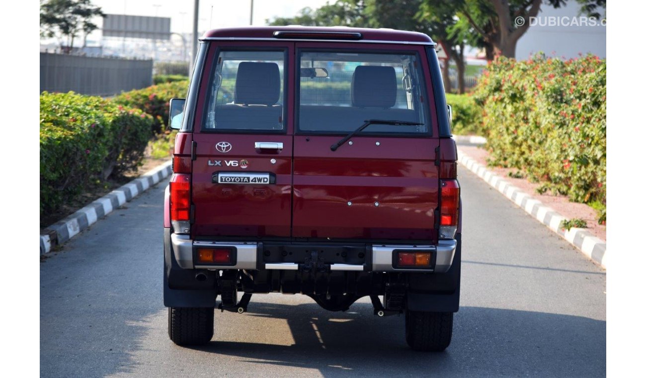 Toyota Land Cruiser Hard Top DLX V6 4.0L Petrol MT With Diff.Lock & Winch