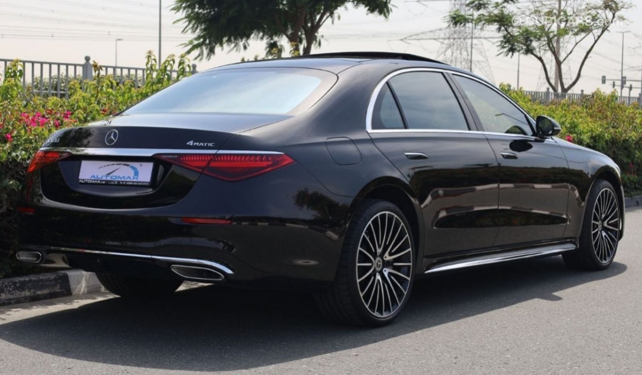 مرسيدس بنز S 580 4Matic V8 4.0L , 2023 GCC , 0Km , With 2 Years Unlimited Mileage Warranty