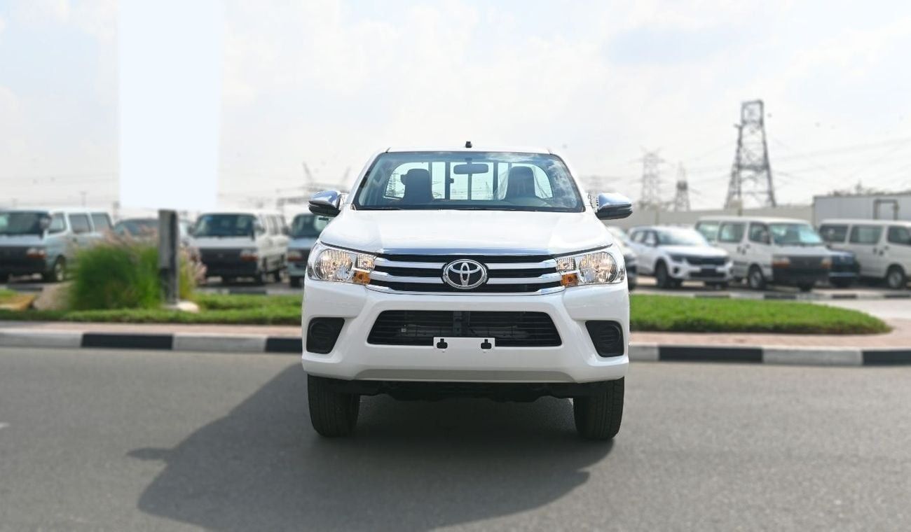 تويوتا هيلوكس Toyota Hilux 2025 2.7L Petrol 4 Cylinders Wheel size 17 inch Single Cab Manual  4WD