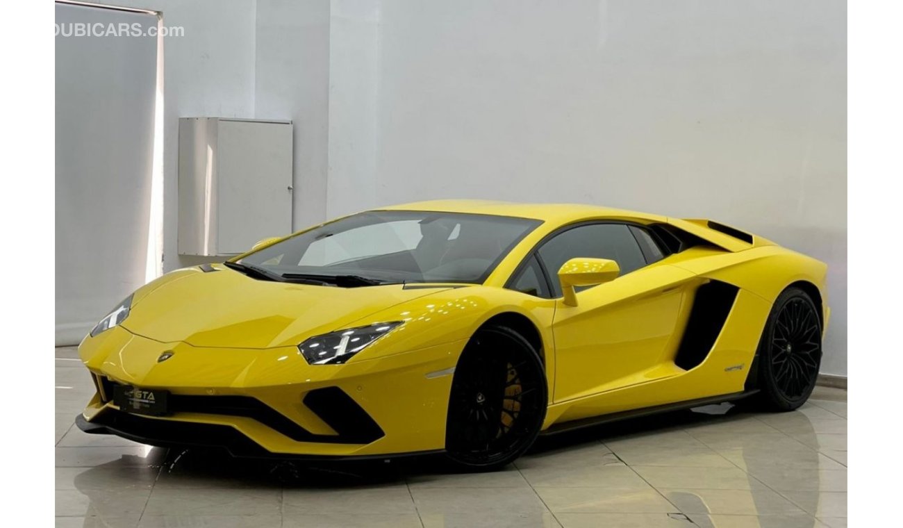 لمبرجيني أفينتادور 2018 Lamborghini Aventador S , Full Agency History, Warranty, GCC