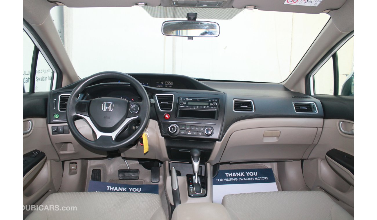 Honda Civic 1.8L EX 2015 MODEL WITH WARRANTY CRUISE CONTROL