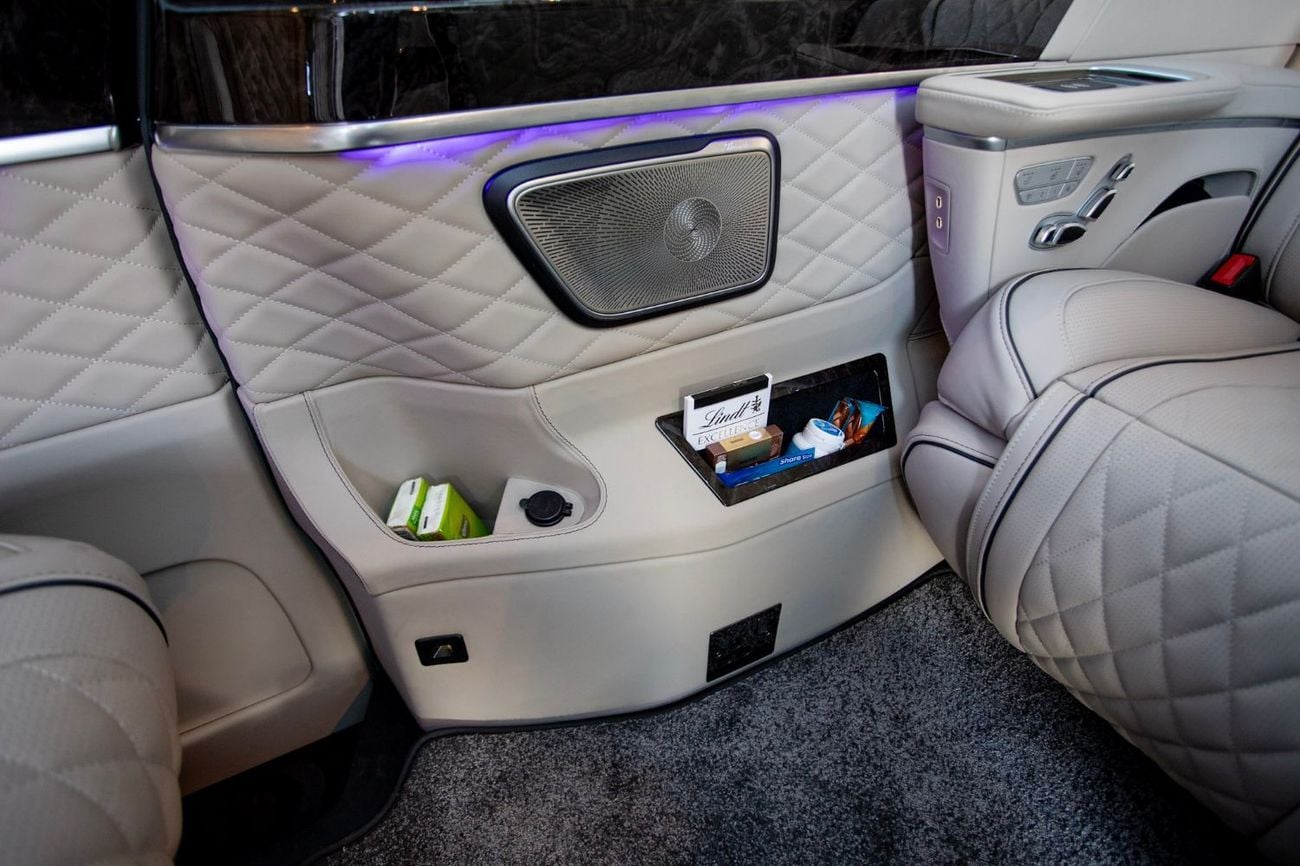 Mercedes Benz V300 AVANTGARDE Senzati® Jet Class® Oryx Edition® — Bespoke 6-Seat Silk Beige Leather | Mercedes-Benz Strategic Part
