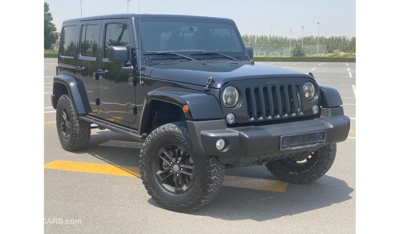 جيب رانجلر 2017 Jeep Wrangler Unlimited Sport (JK), 4dr SUV, 3.6L 6cyl Petrol, Automatic, Four Wheel Drive