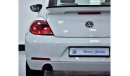 فولكس واجن بيتيل EXCELLENT DEAL for our Volkswagen Beetle ( 2015 Model ) in White Color GCC Specs