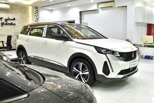 Peugeot 5008 EXCELLENT DEAL for our Peugeot 5008 GT ( 2024 Model ) in White Color GCC Specs