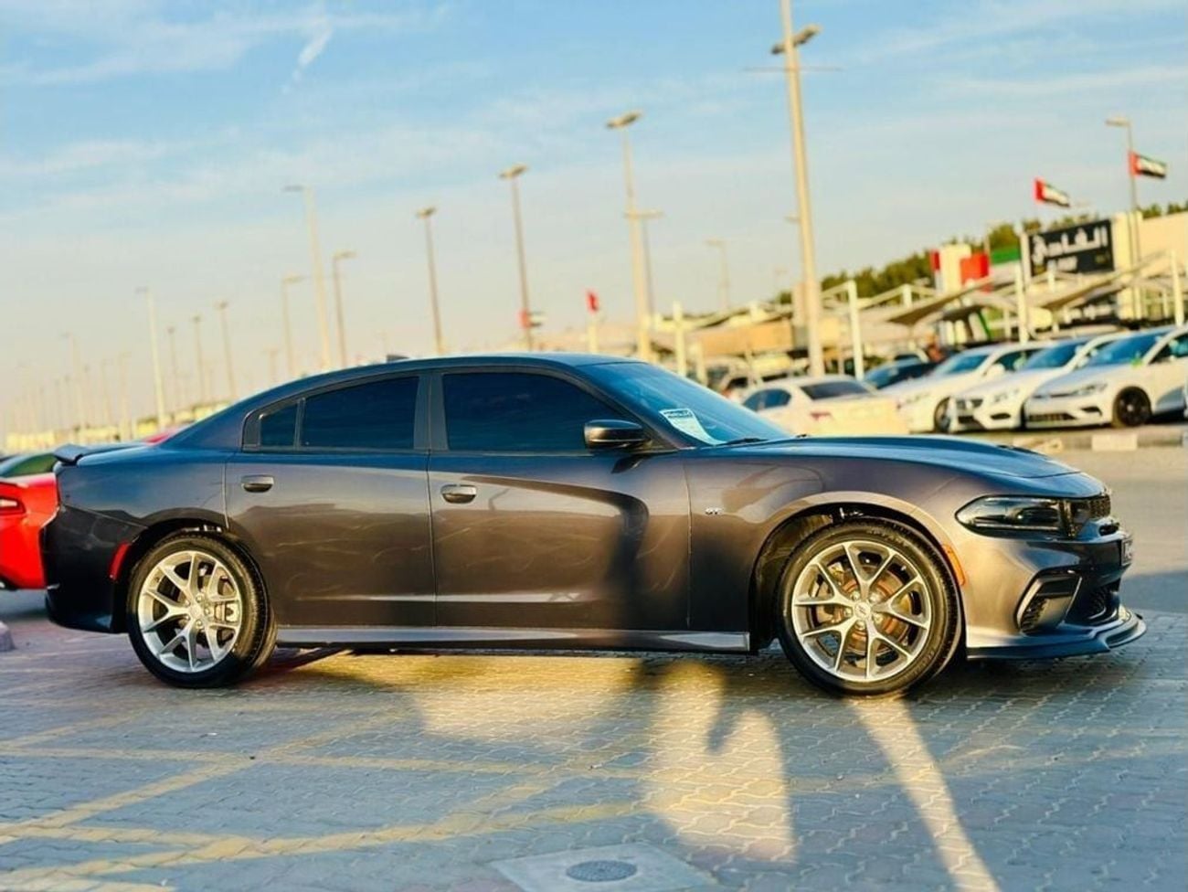 دودج تشارجر GT 3.6L | Monthly AED 1220/- | 0% DP | Super Track Pak | Touch Screen | Cruise Control | # 61420