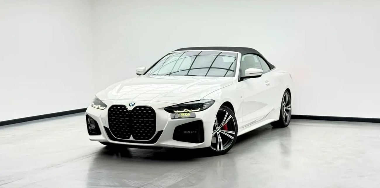 بي أم دبليو 430i 430i M-Sport Convertible, Warranty, Full Service History, Fully Loaded, GCC