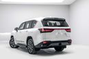 لكزس LX 500 D 3.3L Diesel - Sonic Quartz Inside Crimson | Export Only