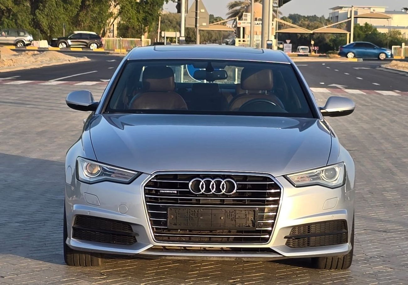 Audi A6 TFSI quattro S-Line 3.0L MODEL 2017 GCC CAR PERFECT CONDITION INSIDE AND OUTSIDE FULL OPTION SUN ROO