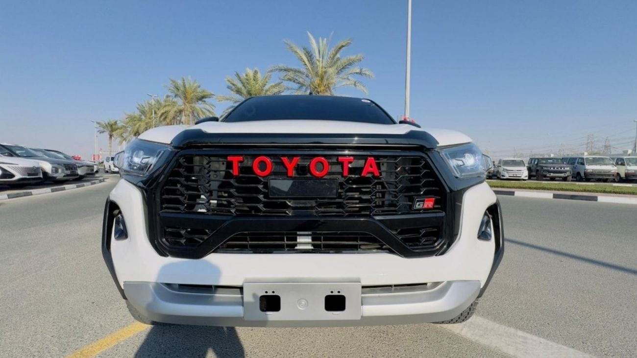 Toyota Hilux MODIFIED TO 2024 GR SPORT | PREMIUM SPORTS BAR WITH BASKET | 2.8L DIESEL | AFTER MARKET SIDE FENDERS