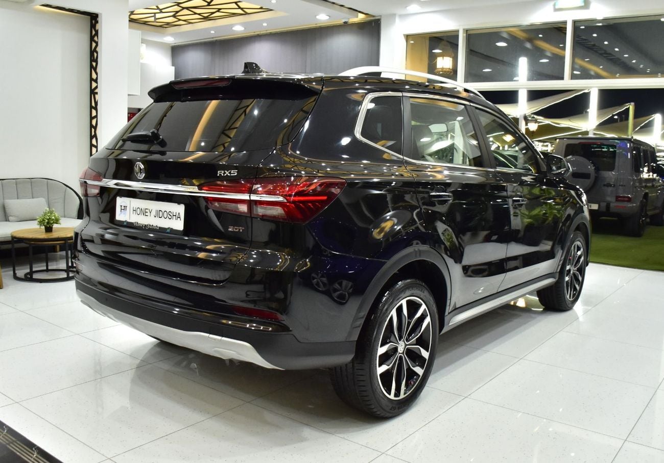 MG RX5 EXCELLENT DEAL for our MG RX5 20T ( 2021 Model ) in Black Color GCC Specs