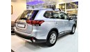 Mitsubishi Outlander AMAZING Mitsubishi Outlander 4WD 2016 Model!! in Silver Color! GCC Specs