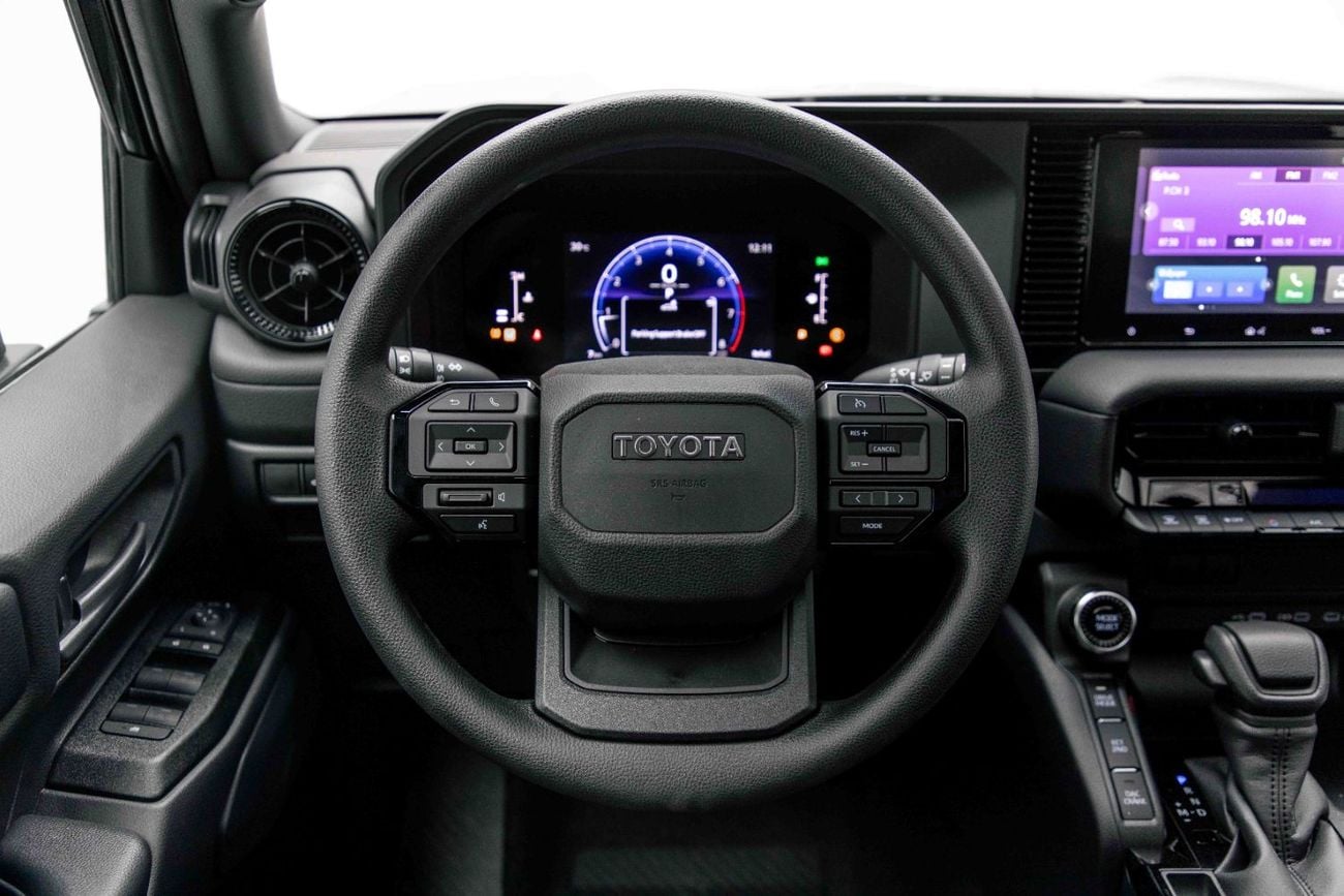 Toyota Prado 2.4L - Attitude Black Inside Black | Export Only