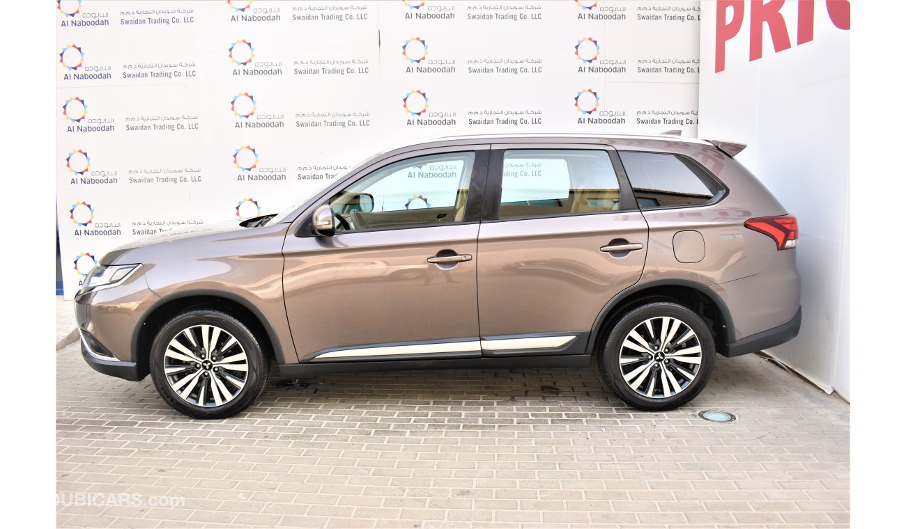 Mitsubishi Outlander | AED 1566 PM | 0% DP | 2.4 GLX 2019 GCC DEALER WARRANTY