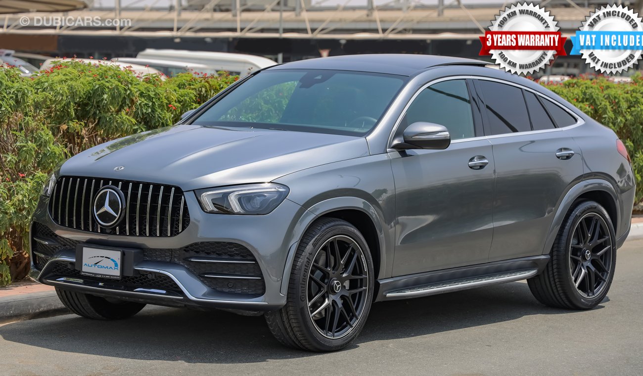 Mercedes-Benz GLE 450 AMG Coupe , 4MATIC , GCC , 2021 , 0Km , W/3 Yrs or 100K Km WNTY