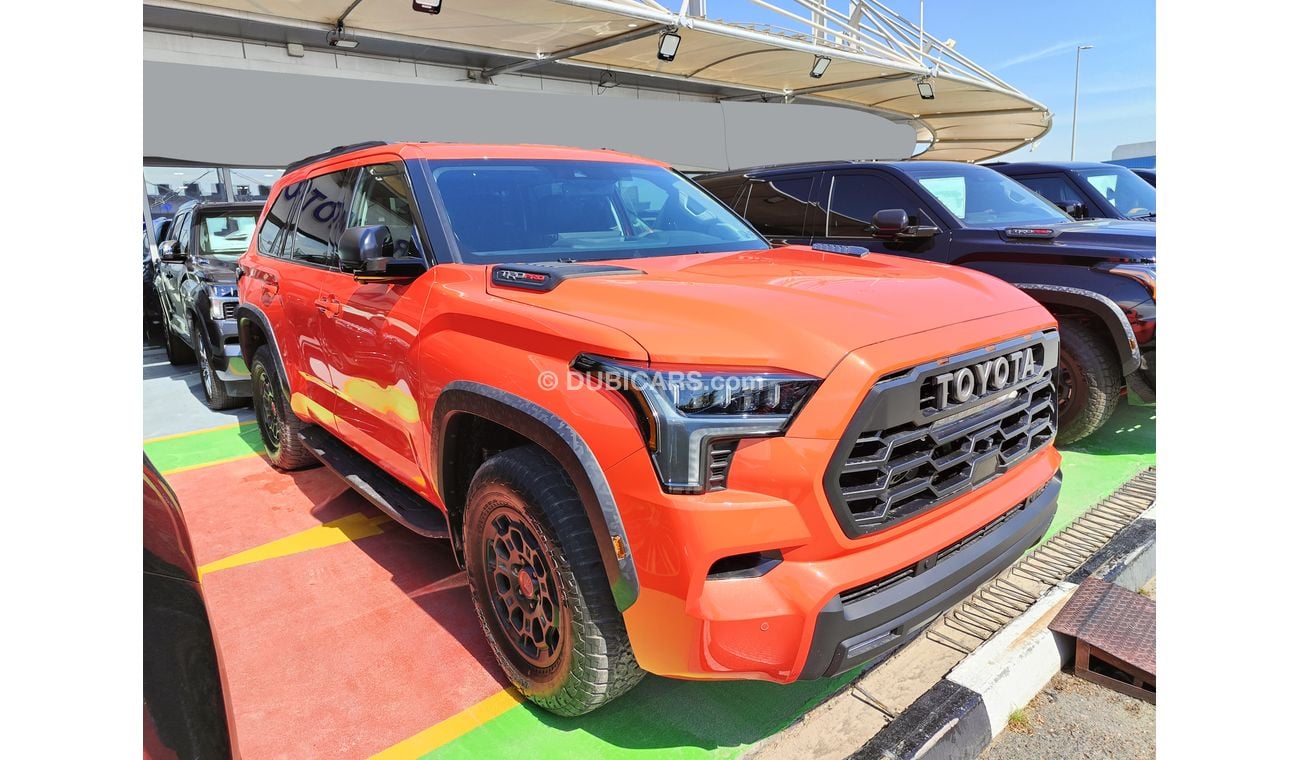 تويوتا سيكويا Limited Trd Pro Hybrid V6 3.5l Turbo 4wd 7 Seater Automatic