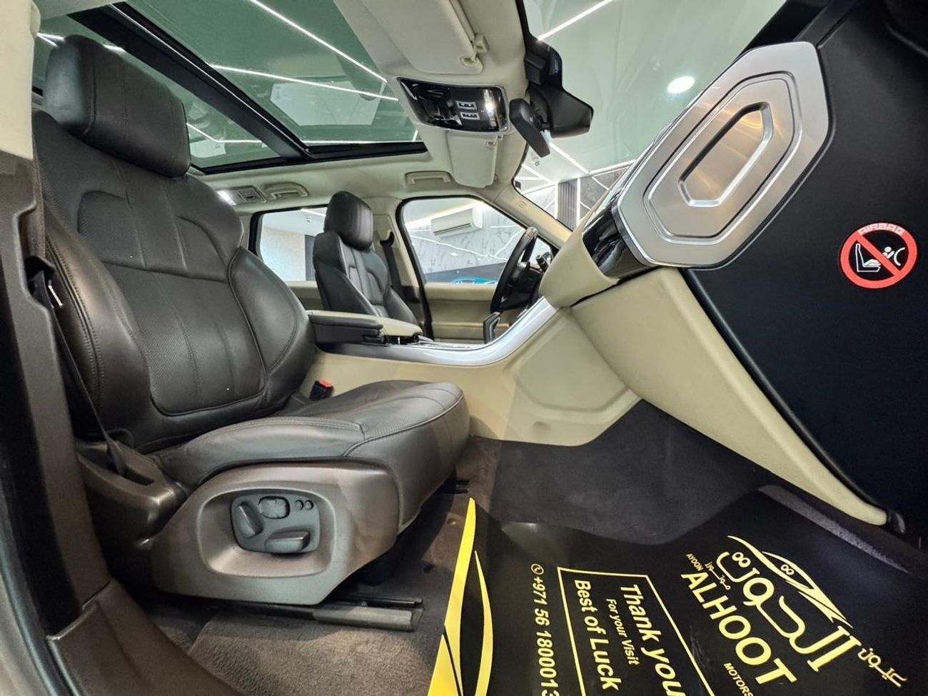 لاند روفر رينج روفر سبورت Supercharged 5.0L SUPERCHARGED RANGE ROVER SPORT || GCC II FULLY LOADED || AUTO FOOTSTEPS || ACCIDEN