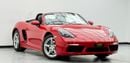 بورش بوكستر 718 Std 2.0L A/T 2025 Porsche 718 Boxster ,Al Nabooda Warranty+Full service history ,GCC