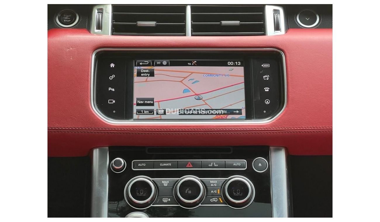 Land Rover Range Rover RANGE ROVER SPORT 2016 GCC V8 SUPER CHARGED FULL OPTIONS WITH ONE YEAR WARRANTY