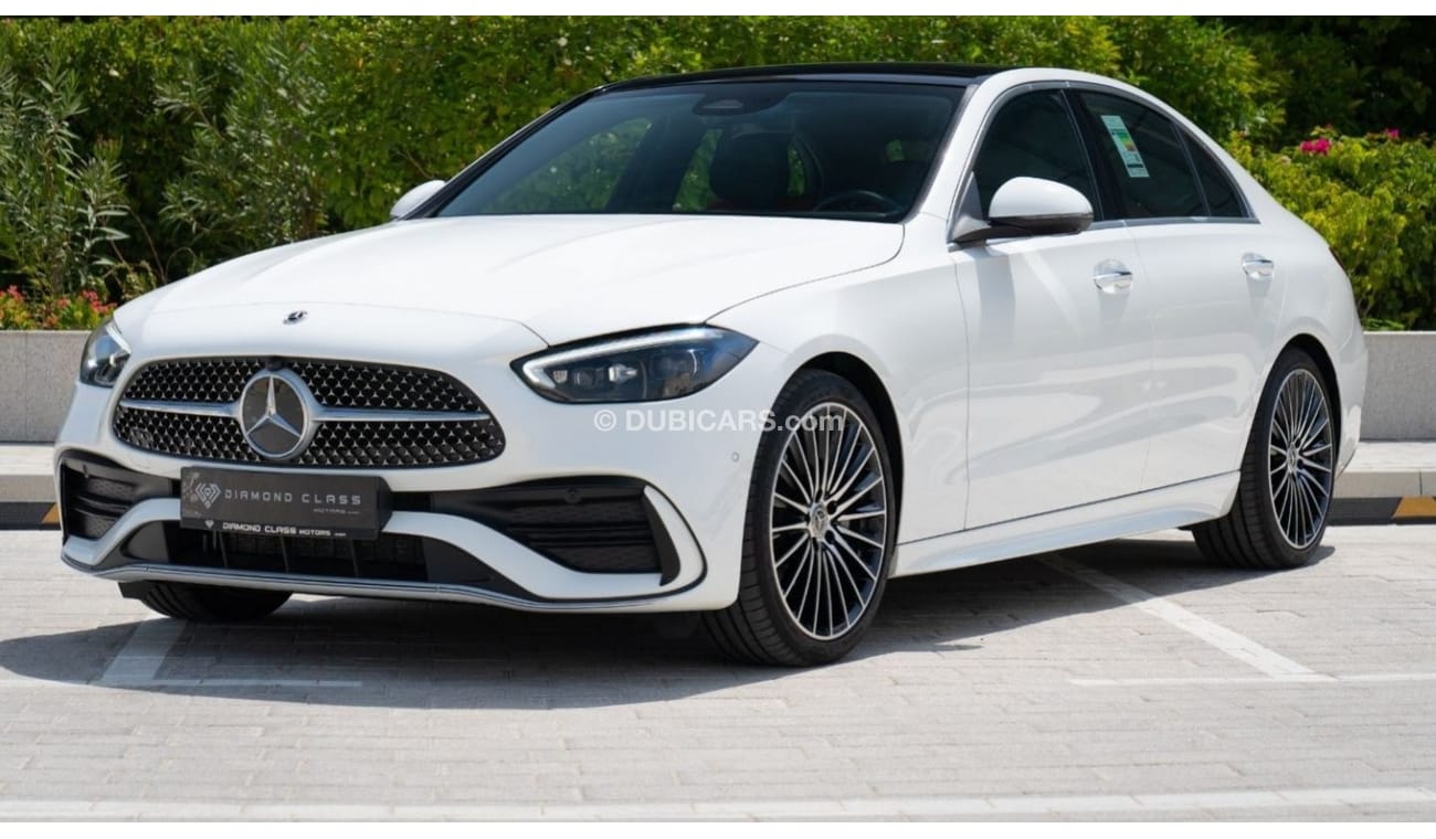 Mercedes-Benz C 200 Mercedes C200 AMG Panoramic  2023 GCC 3,000 KM 259,000 AED 5 Years Warranty