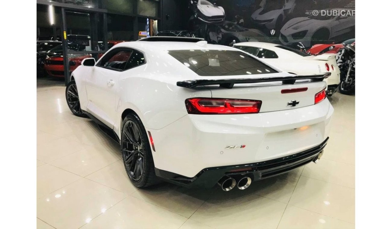 شيفروليه كامارو CHEVROLET CAMARO ZL1 2017 GCC CAR WITH FULL SERVICE HISTORY ORIGINAL PAINT UNDER WARRANTY TILL 2024