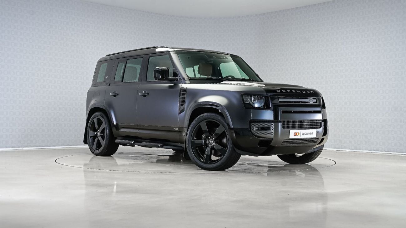 Land Rover Defender Defender 110 P525 Carpathian | AED 6,348 PM | Warranty September 2027 | GCC