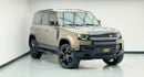 Land Rover Defender 2023 Land Rover Defender 110 X P400, 2028 Land Rover Warranty + Service Contract, FSH, GCC