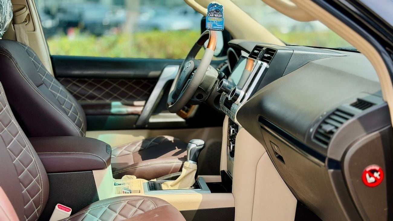 Toyota Prado 2013 | 2.7L PETROL | AT | LHD | MODIFIED TO 2023 MODEL | REAR HEADREST LCD SCREEN