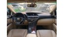 لكزس RX 350 3.5L PETROL / 1 POWER SEAT / LEATHER SEATS / DVD (LOT # 1734)