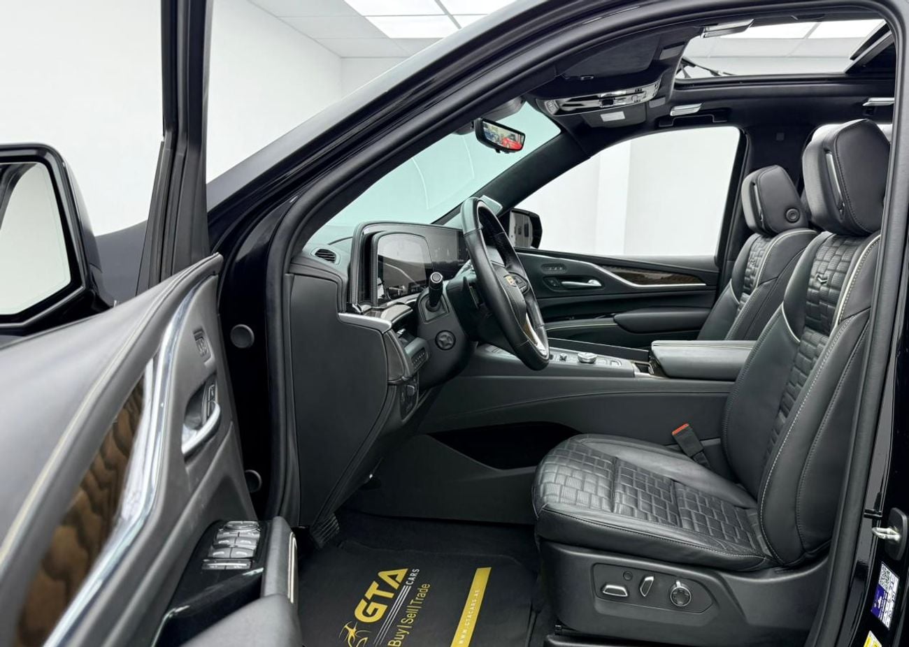 Cadillac Escalade SPORT PLATINUM 2024 Cadillac Escalade Sport Platinum Black Edition, 2028 Cadillac Warranty, Pilot Se