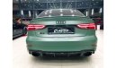 Audi RS3 AUDI RS3 2017 MODEL GCC FULL SERVICE HISTORY STILL UNDER WARRANTY FROM AL NABOODA AND SERVICE CONTRA