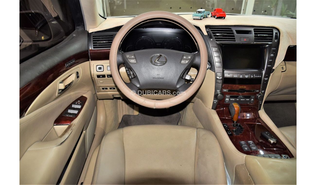 لكزس LS 460 Lexus LS460L 2009 Model!! in White Color! American Specs