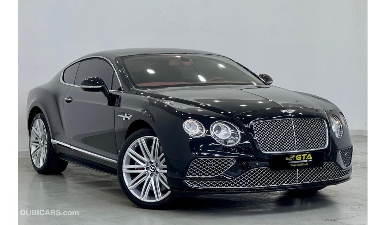 Bentley Continental GT 2016 Bentley Continental GT Speed, Warranty, Full Bentley Service History, Low Kms, GCC