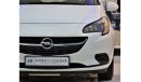 Opel Corsa EXCELLENT DEAL for our Opel Corsa 2017 Model!! in White Color! GCC Specs