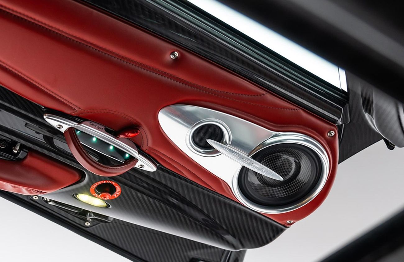 Pagani Huayra 6.0L V-12 Twin-Turbocharged Engine