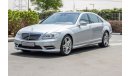 مرسيدس بنز S 350 MERCEDES S350 - FSH - 2011 - GCC - ASSIST AND FACILITY IN DOWN PAYMENT - 2675 AED/MONTHLY