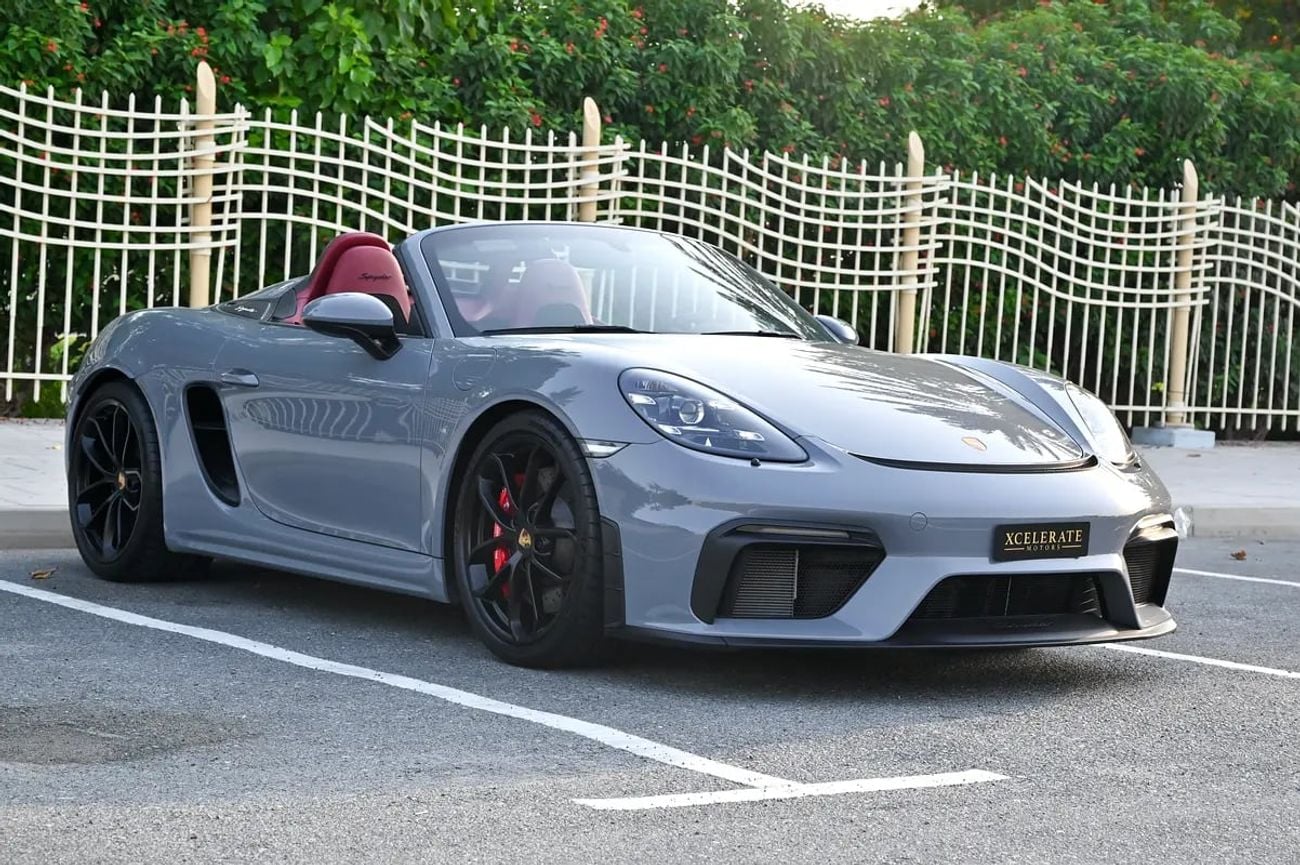 Porsche 718 Spyder 718 Spyder Manual | Grey | 4.0L Flat-6 | 414 HP | 3,267 KM
