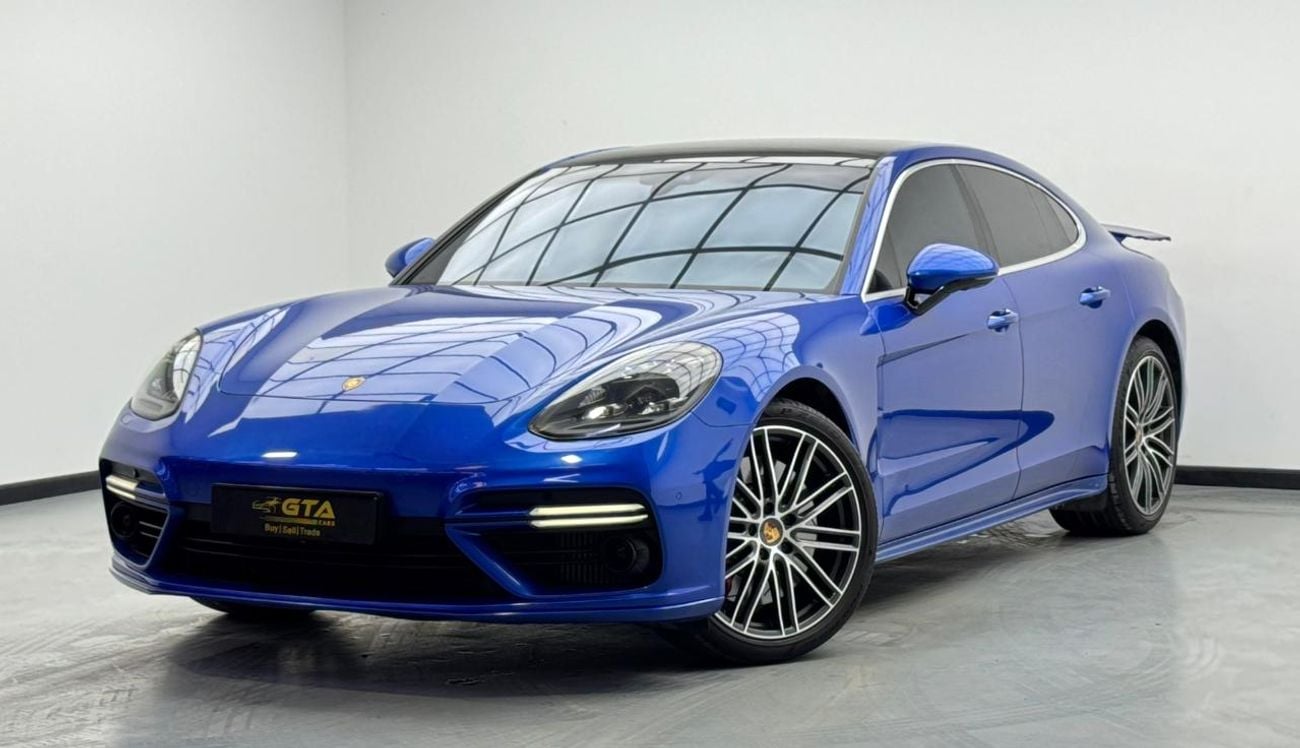Porsche Panamera Turbo 4.0L RWD 2017 Porsche Panamera Turbo, Porsche Full Service History, Excellent Condition, GCC