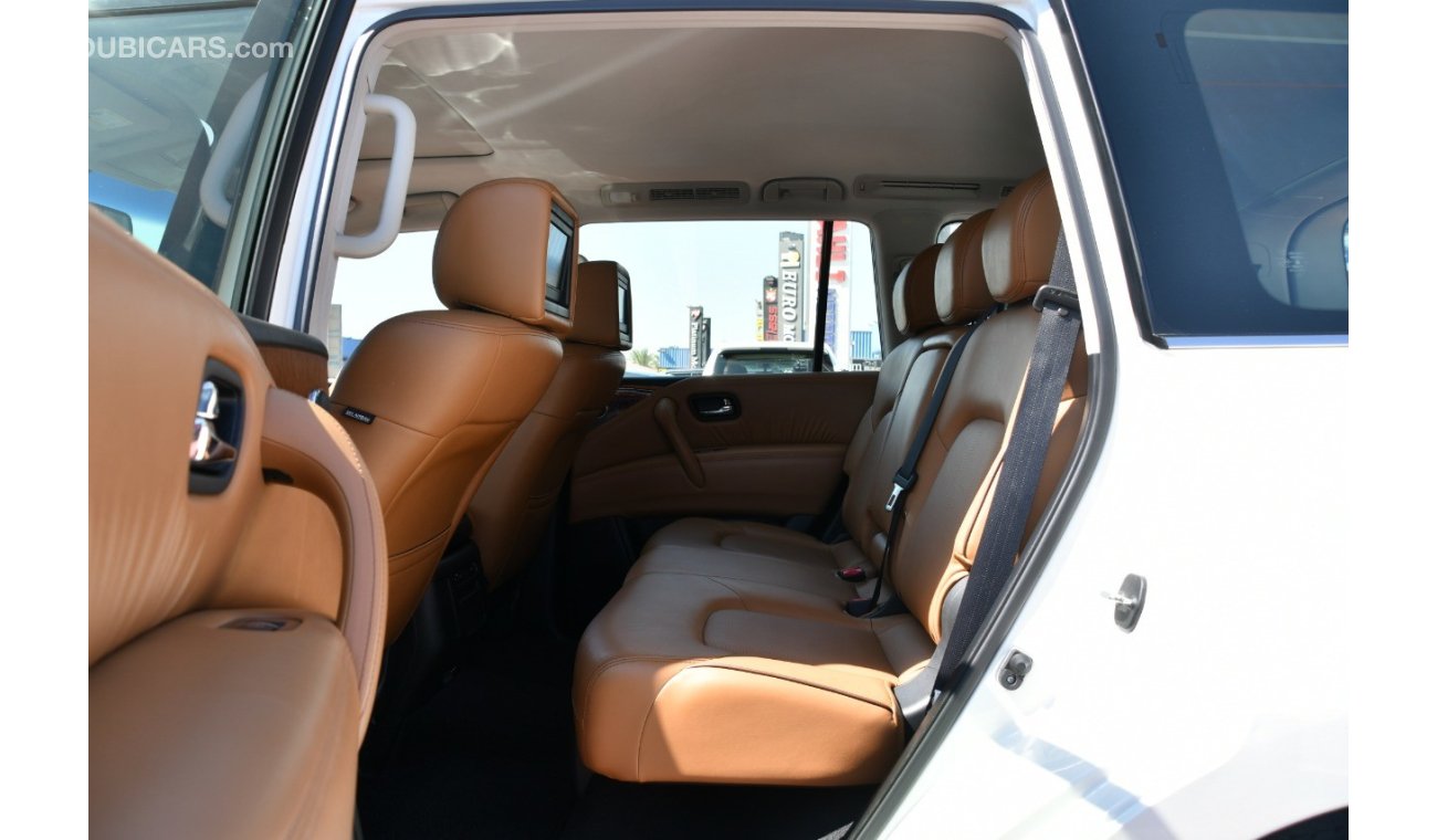Nissan Patrol Platinum V8 Very Clean GCC 2015