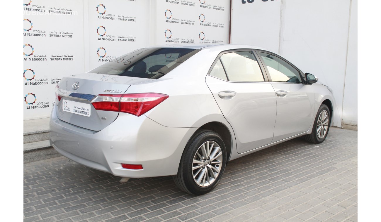 Toyota Corolla SE+ 2.0L 2015 MODEL WITH ALLOY WHEEL