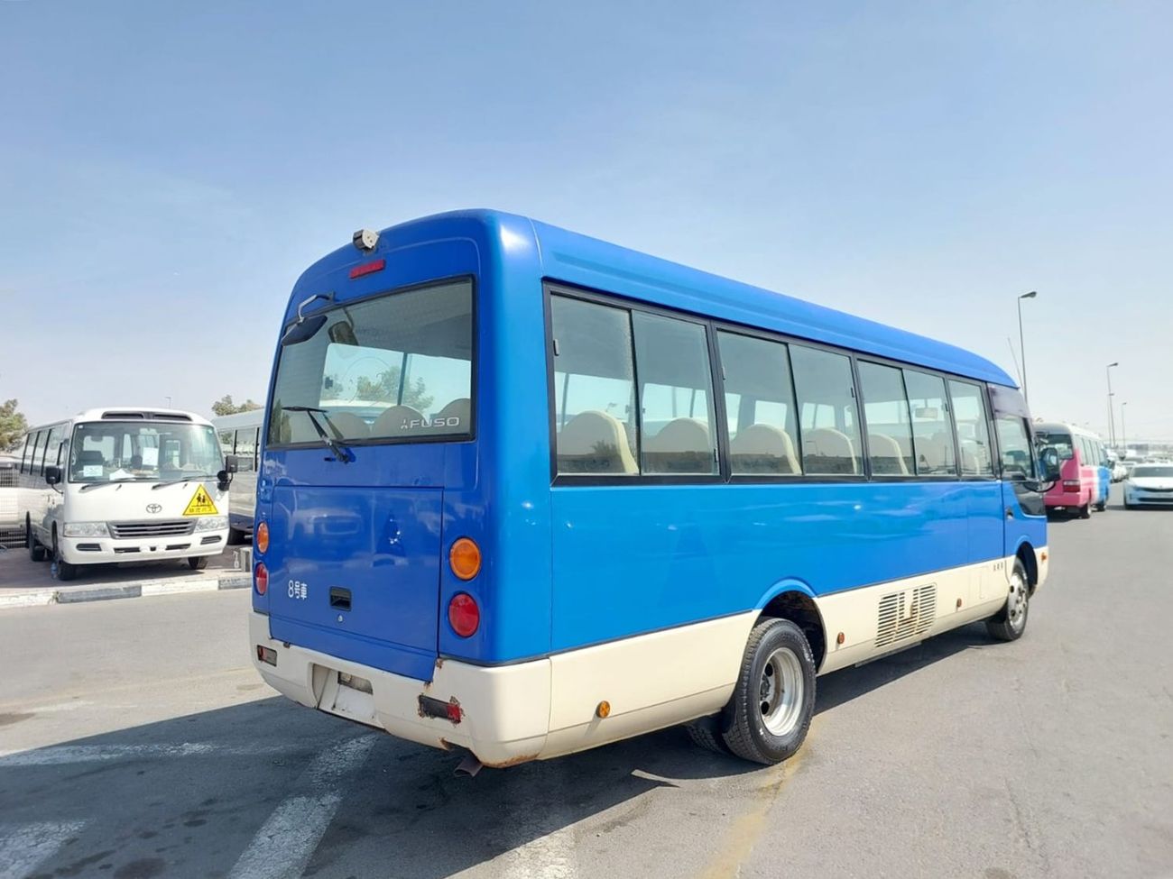 ميتسوبيشي روزا (RAMADAN OFFER) MITSUBISHI ROSA BUS RHD 2007 MODEL 4.9 L DIESEL MANUAL(PM00062)